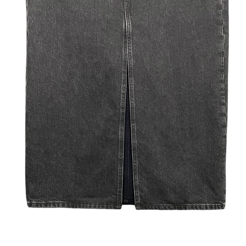 Madewell Denim Mid-Rise Maxi Skirt Lunar Wash NWT - Picture 6 of 15